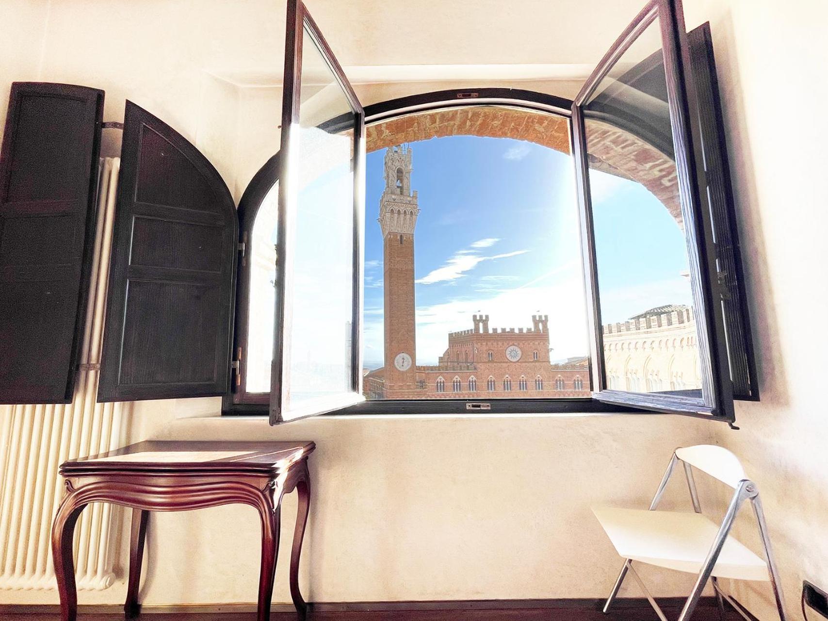 Il Campo 8: Piazza Del Campo Lejlighed Siena Eksteriør billede