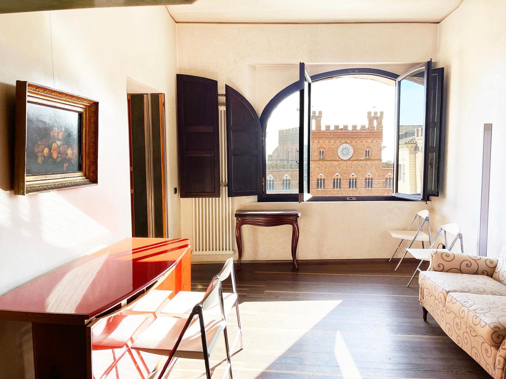 Il Campo 8: Piazza Del Campo Lejlighed Siena Eksteriør billede